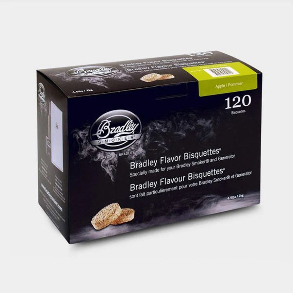 Bradley Smoker Bisquettes - Apple 120pk